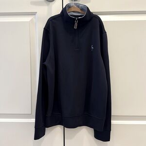 TaylorByrd Kids Quarter-Zip | size Large 14-16 | Navy